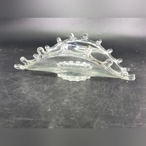 Vintage Heisley Crystal Bon Bon Dish